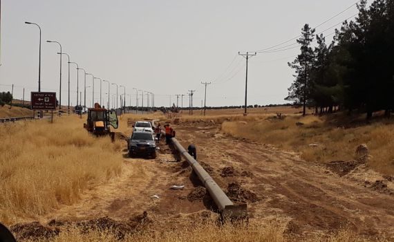 בשורה לתושבים: מוביל המים החדש בהר חברון