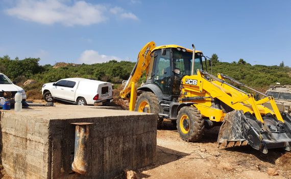 הרס המעיין בשומרון: "אכיפה בררנית נגד יהודים"