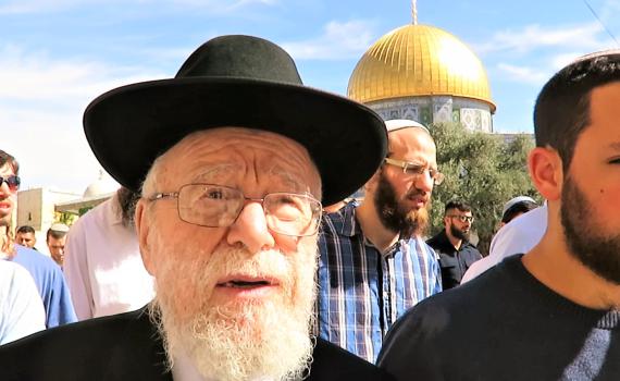 בקבוק תבערה הושלך על ביתו של הרב דב ליאור