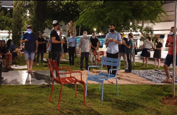 צפו: כך נראה כיכר דיזינגוף בתל אביב בקריאת איכה