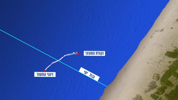 צפו: כך נעצר פעיל החמאס שחדר לישראל בשחיה