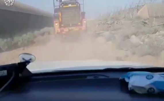 צפו: מרדף משטרתי אחרי שופל בו נהג קטין בלי רשיון