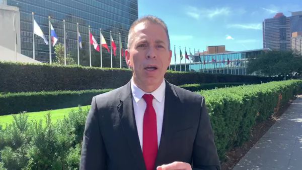 בעקבות טענת הפלסטינים: ארדן עזב את דיון האו"ם