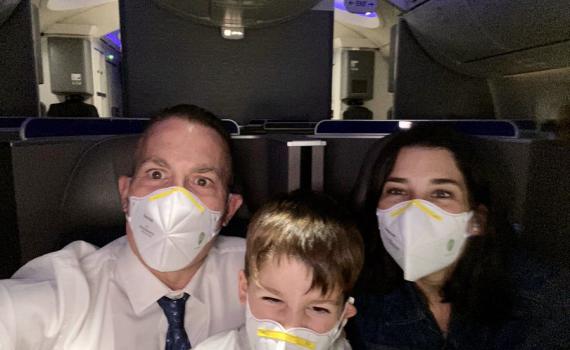 ארדן עלה על המטוס: "רגעי התרגשות אחרונים"