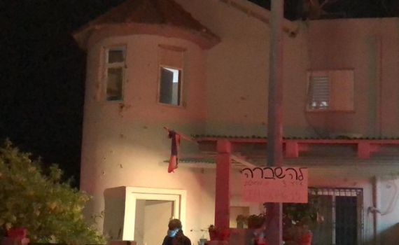 בית בשדרות ספג רסיסים, בן 58 נפצע משברי זכוכיות