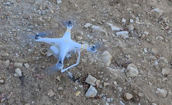 צה"ל הפיל רחפן של חיזבאללה בגבול הצפון