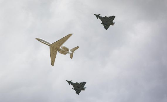 צפו בשידור חי: "זיכרון לעתיד" המטס מעל דכאו