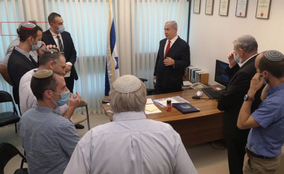 נתניהו נפגש עם ראשי השירות הלאומי לפתור את המשבר