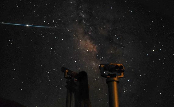 תיעוד מרהיב: מטר מטאורים בשמי הדרום