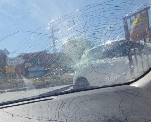 מחבל השליך סלע על משפחה מראש צורים