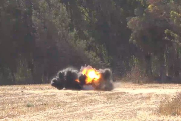 39 שריפות בעוטף עזה; בלון נפץ נוטרל. צפו בתיעוד