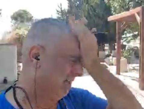 ברוך בן יגאל ממרר בבכי: הדגל הורד לחצי התורן. צפו