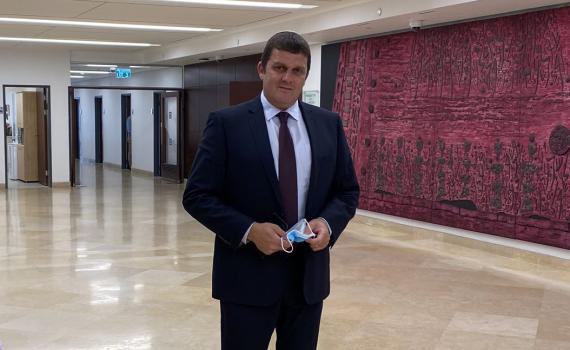 סרוג חדש מהליכוד: עמית הלוי הושבע לחבר כנסת