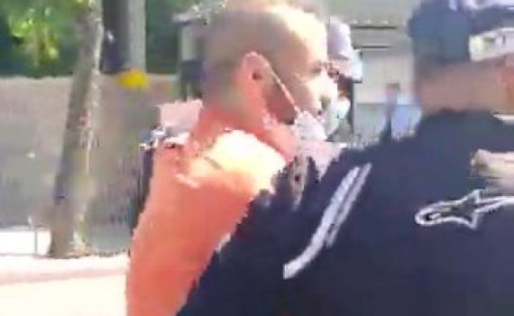 מהומות בבלפור: ח"כ מיש עתיד פונה בכוח. צפו