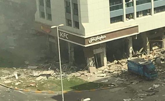 שעות לפני כנס השלום:  פיצוץ במסעדה באבו דאבי