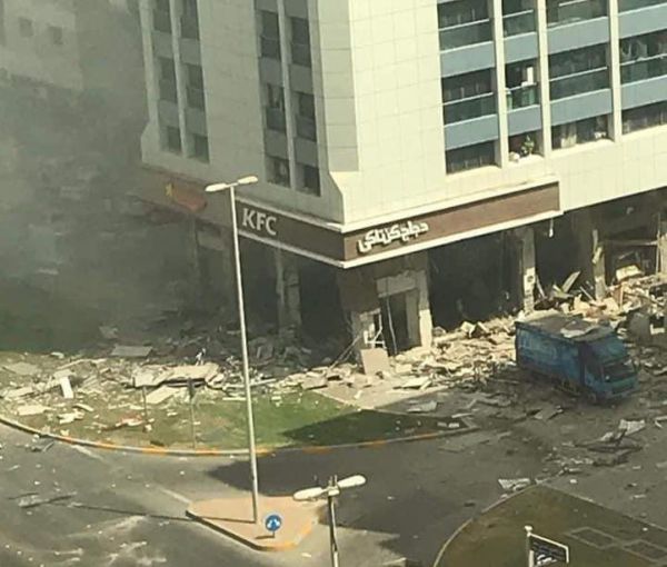 שעות לפני כנס השלום:  פיצוץ במסעדה באבו דאבי