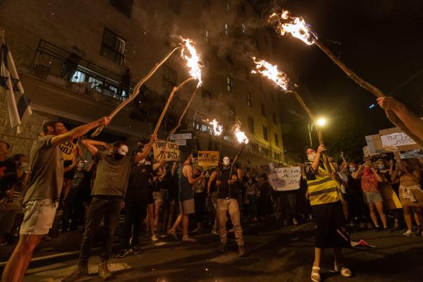 הצעת חוק: ההפגנות מול מעון ראש הממשלה יוגבלו
