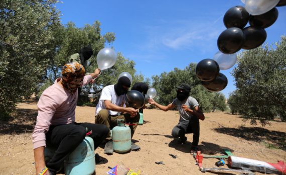 טרור הבלונים: מעל ל-20 שריפות בעוטף עזה