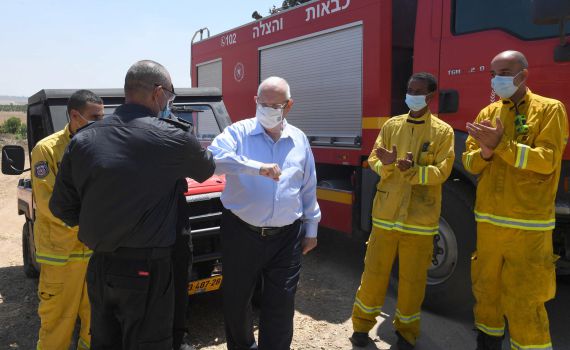 הנשיא: אם חמאס רוצים מלחמה הם יקבלו מלחמה