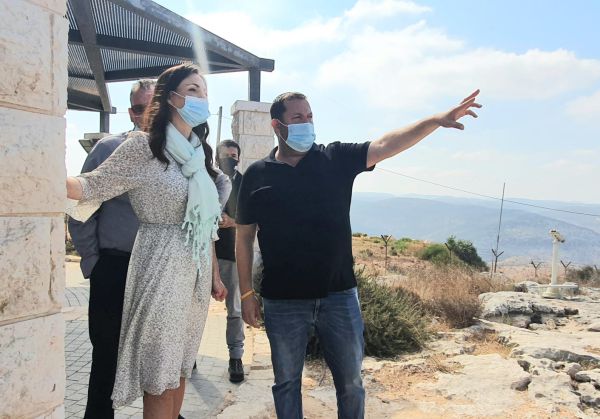 ינקלביץ' בשומרון: "השאיפה שלנו להחיל ריבונות"