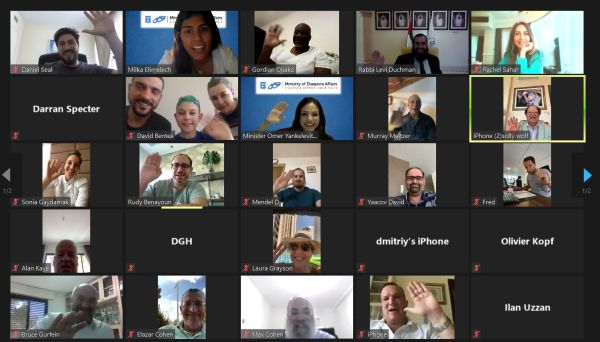 צפו: ינקלביץ' בשיחה עם יהודי איחוד האמירויות