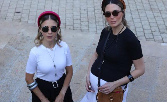 שחור לבן: הפקת אופנה בסמטאות ירושלים