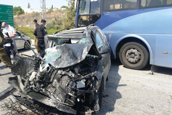 תאונת דרכים קשה בגוש עציון
