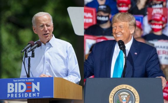 "ליצן" ו"בובה של פוטין": טראמפ וביידן בעימות סוער