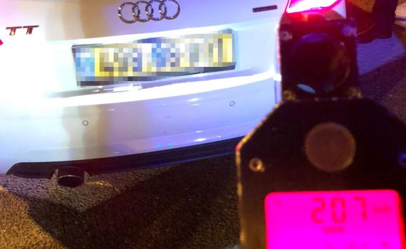 כביש החוף: נהג צעיר בן 19 טס במהירות 207 קמ"ש