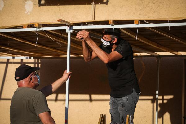 "אין מצב, זה לא אמיתי": לבנות סוכה במרכז תל אביב