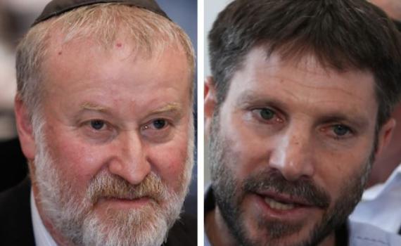 סמוטריץ' על מנדלבליט: "ידיו שופכות את הדם הזה"