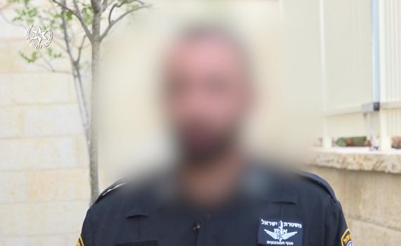 שחזור הפיגוע:השוטר העניק סיוע למחבל שדרס אותו