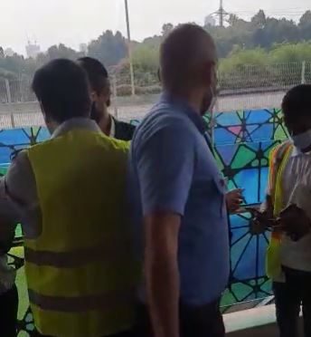 סערת הסרטון ברכבת: "מדובר במתחזה". צפו