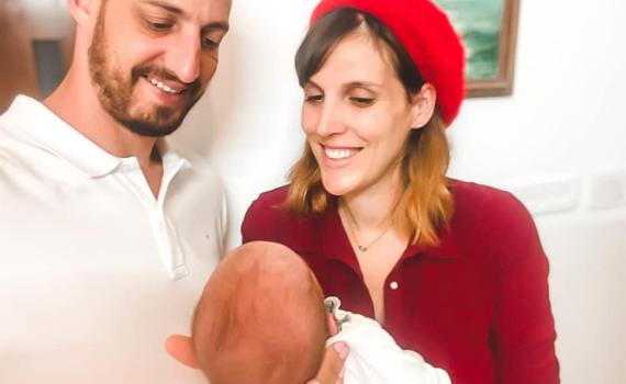 ענהאל שמואלי חושפת את השם שבחרה לבתה