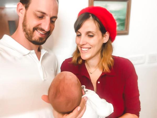 ענהאל שמואלי חושפת את השם שבחרה לבתה