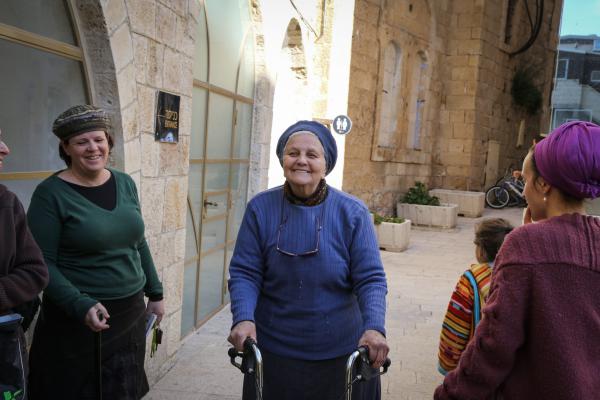 הרבנית לוינגר הובאה למנוחות בחברון