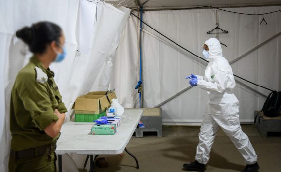 צה"ל העביר מידע על חיילים חולי קורונה לצורך ניסויים