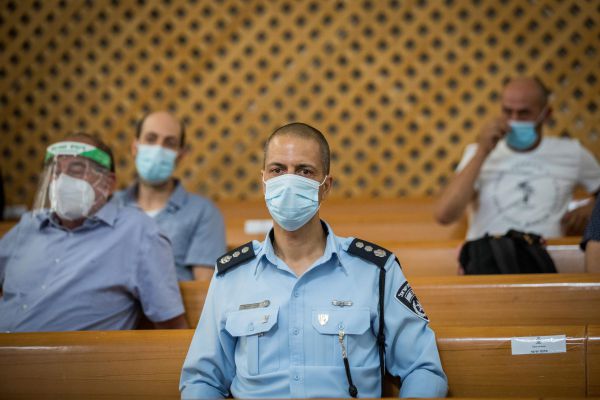 הקצין האחראי על ההפגנות בבלפור נדבק בקורונה