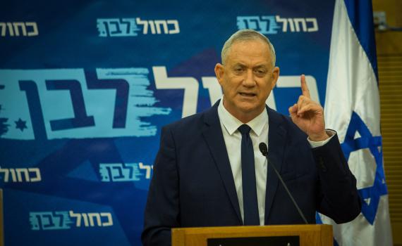 גנץ הודיע: אלה התחומים בהם אלחם בנתניהו