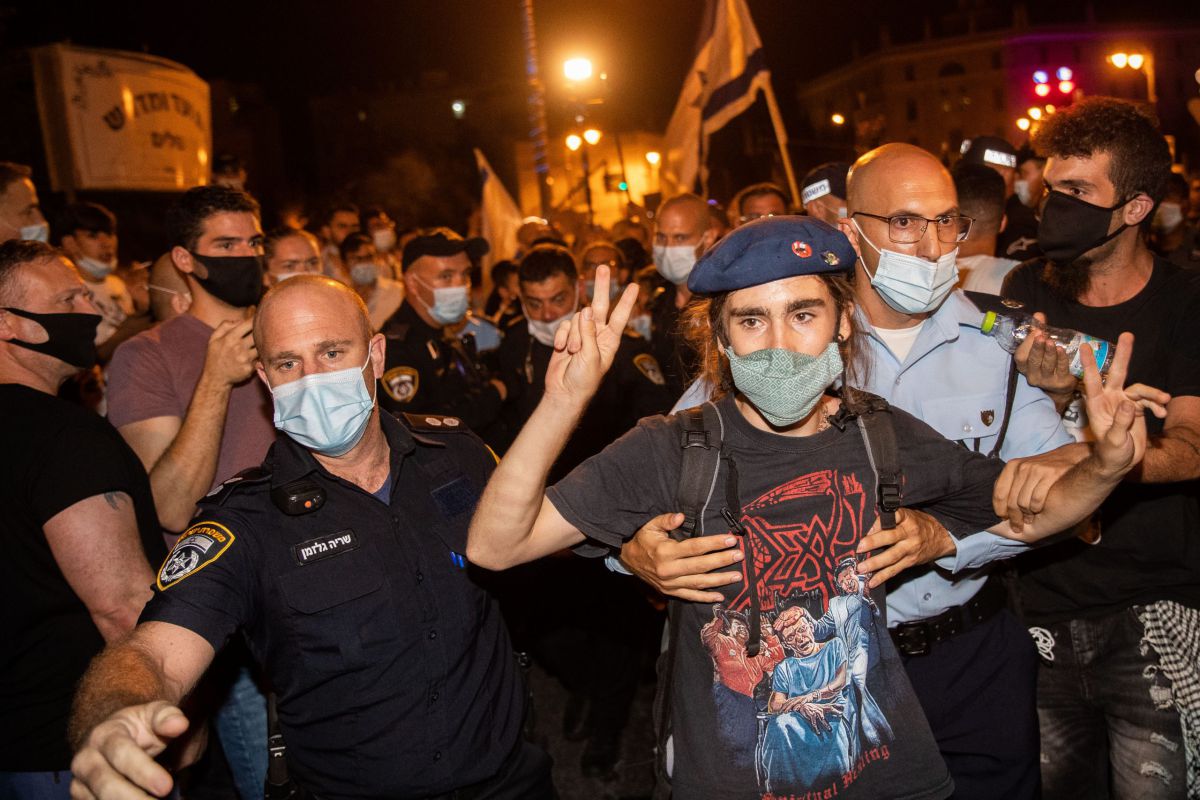 12 עצורים בהפגנות נגד ראש הממשלה בבלפור