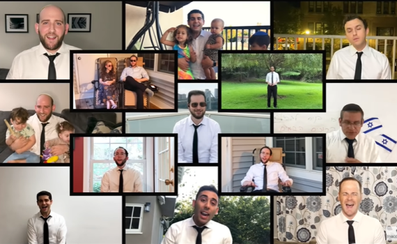 "בשנה הבאה": המכביטס עושים נעמי שמר. צפו