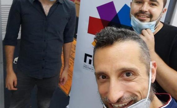 דניאל זמיר נפגש עם נציגי הקהילה הגאה: "התרגשתי"