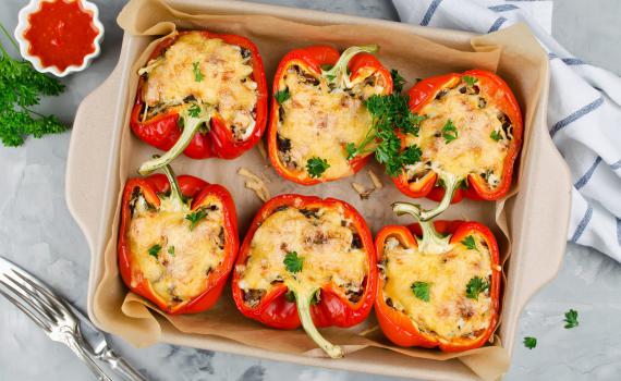 טעים להכיר: מתכון לפלפלים ממולאים בריזוטו