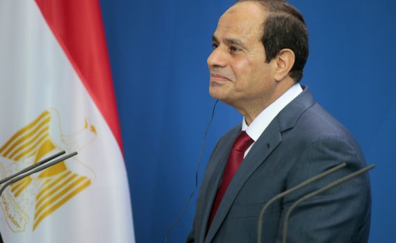 א-סיסי: תומכים בכל צעד שיאפשר מדינה פלסטינית