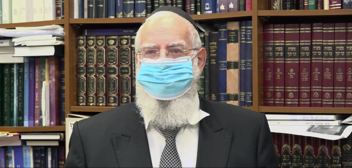 הרב יעקב שפירא: חובה להיזהר על שמירת הגוף והנפש