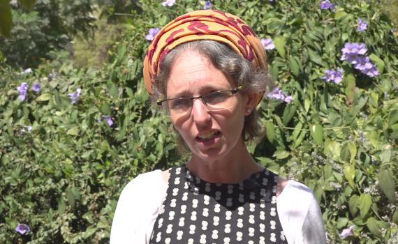 הרבנית פיינטוך: "השמירה על החיים היא הבסיס שלנו"