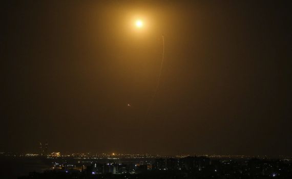 התחממות בדרום, ירי רקטות במהלך השבת