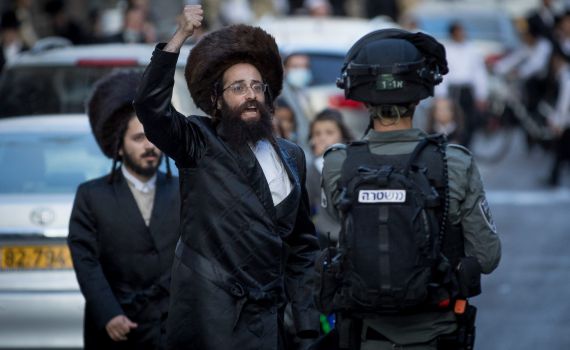 קורונה | מהומות ואלימות משטרתית במאה שערים