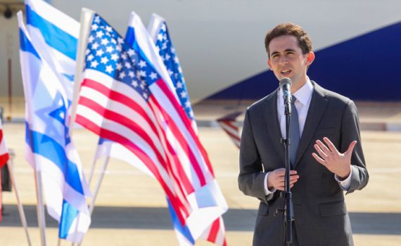 שליח נשיא ארה"ב: מרוצה שביידן תומך בהסכמי השלום