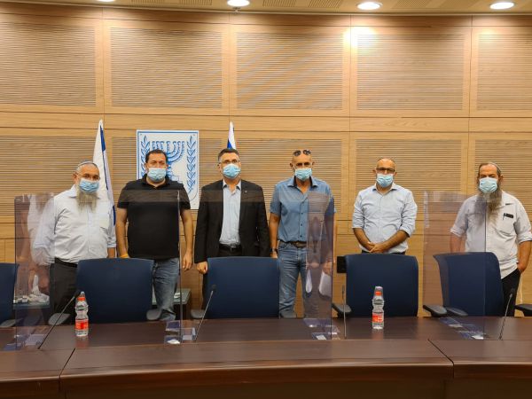 ח"כ גדעון סער נפגש עם ראשי מועצת יש"ע